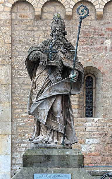 istock Saint Boniface statue in Mainz, Germany 2245000117