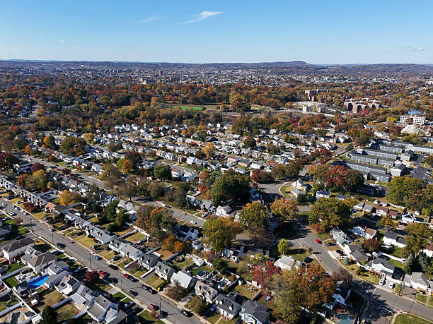 istock Urban sprawl in autumn 2245010022