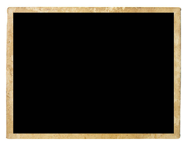 istock Blank old photo isolated on white 2245011642