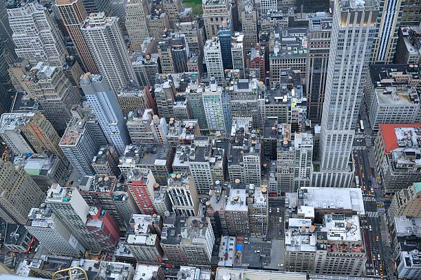 istock Manhattan, New York City, view from the Empire State Building. 2245013650