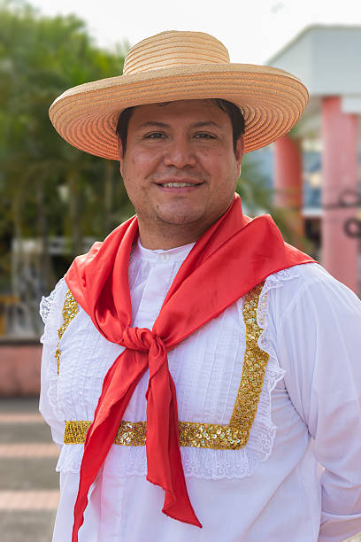 istock Portrait of a Colombian dancer with a hat 2245027669