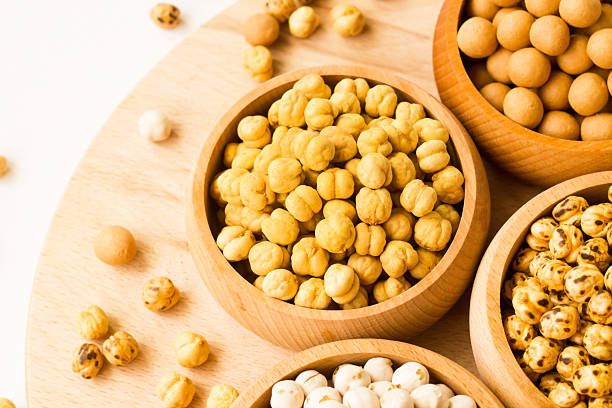 istock Yellow salty chickpeas in bowl 2245028237