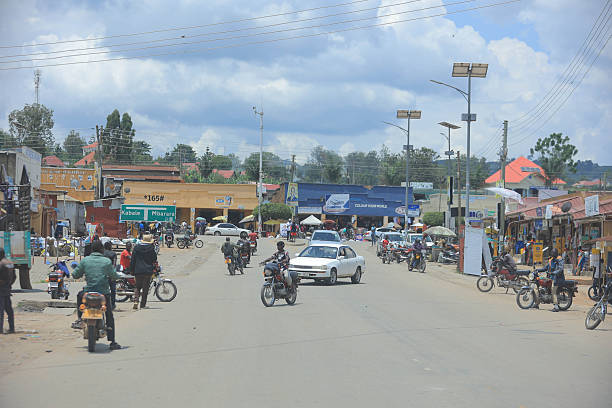 istock Busy Street Scene in a Ugandan Town 2245028639