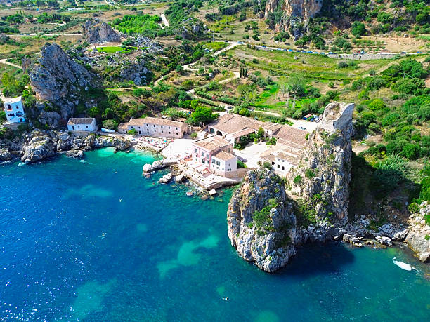 istock Scopello cliffs, Sicily Island, Italy 2245028669