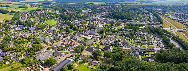 istock Aerial view around the city Borger 2245038329