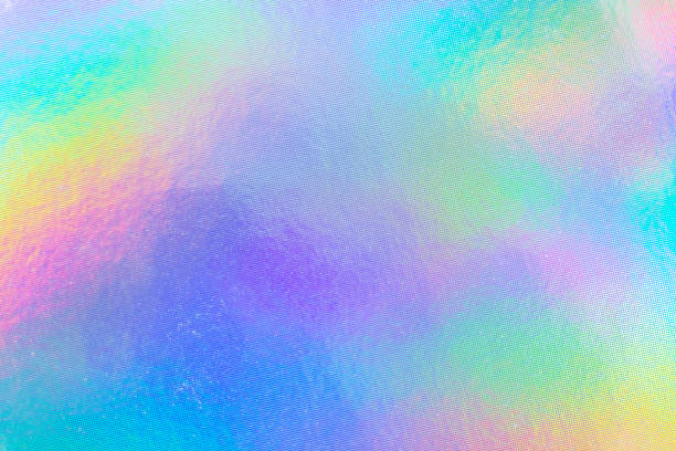 istock Holographic rainbow foil iridescent texture abstract hologram background 2245045833