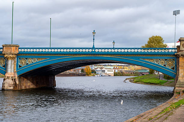 istock A cityscape view over the river from a bridge. 2245049001