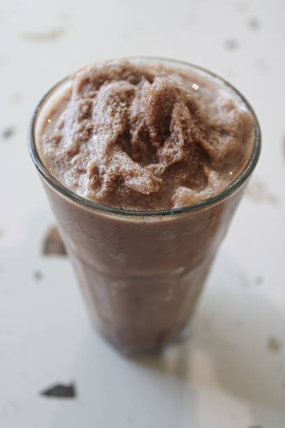 istock Refreshing Iced Chocolate Frappe or Smoothie Drink 2245049129