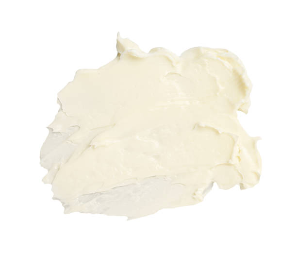 istock Tasty butter on white background, top view 2245050342