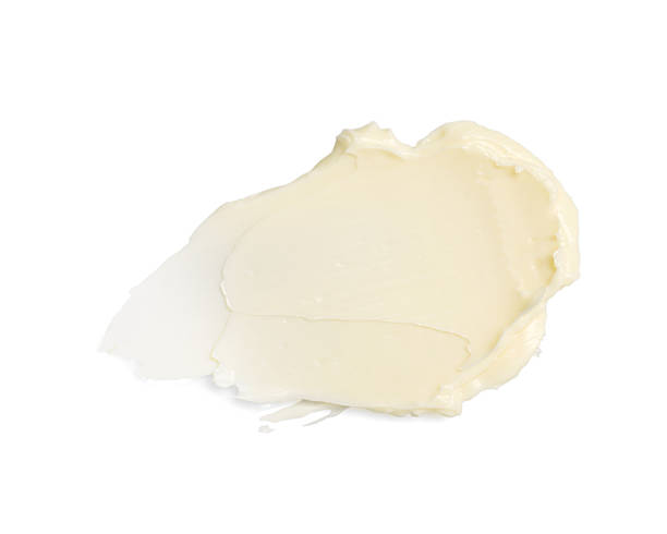 istock Tasty butter on white background, top view 2245050370