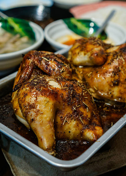 Asian roasted chicken