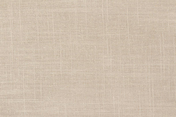 istock Brown linen fabric cloth texture for background, natural textile pattern. 2245066440