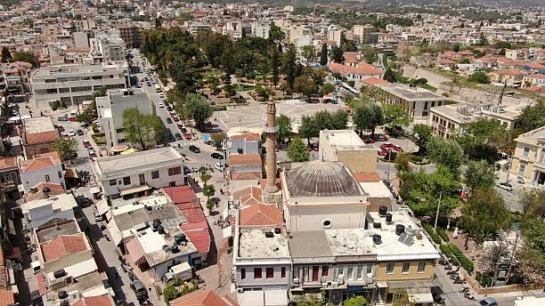 istock Aerial View of Chios Town, Greece 2245074239