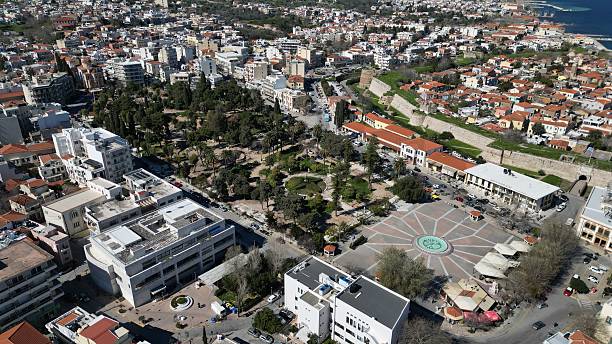 istock Aerial View of Chios Town, Greece 2245074265