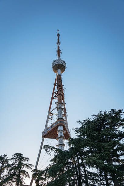 istock Tbilisi TV Tower rising on Mount Mtatsminda 2245075401