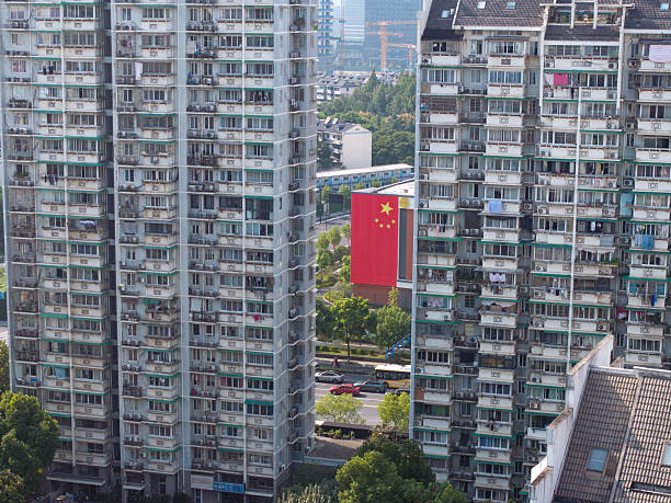 hangzhou,china-Oct 2th,2025:The Chinese national flag on National Day