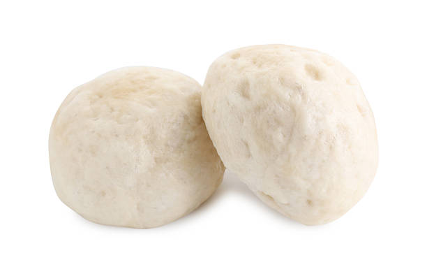 istock Delicious chinese steamed buns isolated on white 2245081732
