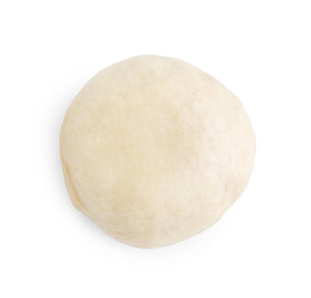 istock Delicious chinese steamed bun isolated on white, top view 2245081818