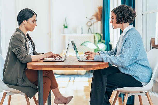 istock Business people in modern office 2245084355