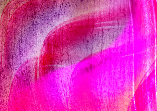 istock Abstract smooth flowing  and fluid shapes light pink artistic soft texture background 2245089012