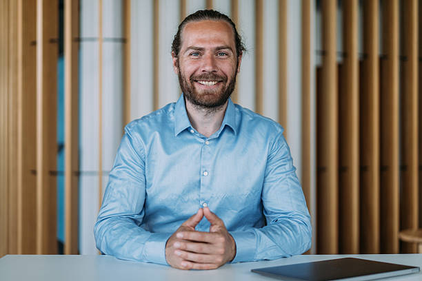 istock Portrait of successful businessman. 2245093984