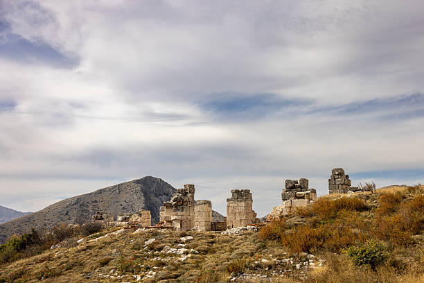 Sagalassos archaeological site in the Taurus Mountains