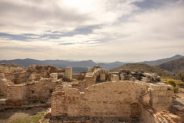Sagalassos archaeological site in the Taurus Mountains
