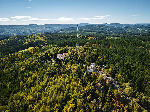 istock Platform on top of Nebelstein summit in Austria 2245107024
