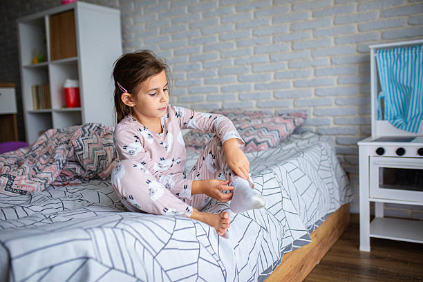 istock Little Girl Getting Ready for the Day 2245111936