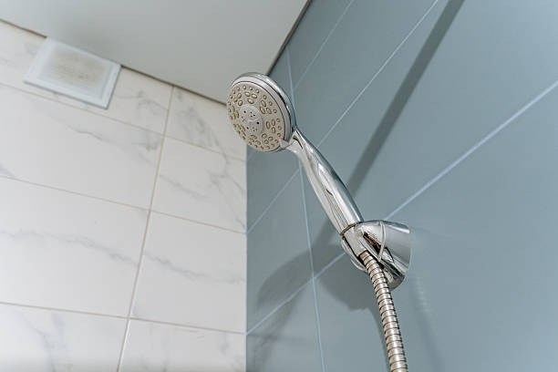 istock This image shows a closeup of an elegantly designed shower head in a modern bathroom, highlighting its beauty, functionality, and importance for daily hygiene and refreshment 2245114278
