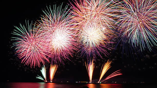 istock Summer Fireworks Festival in Japan 2245116616