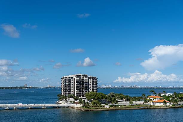 istock Coastal Cityscape with Modern Buildings and Ocean 2245117590