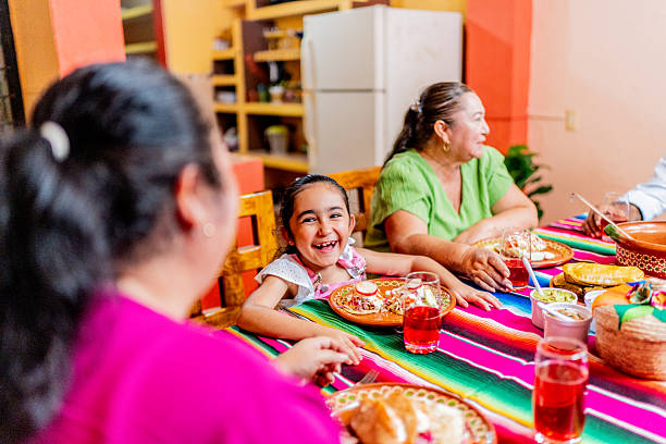 istock Family talking during lunch at home 2245126189