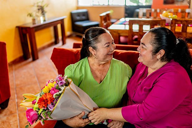 istock Mother and daughter talking at home 2245126480