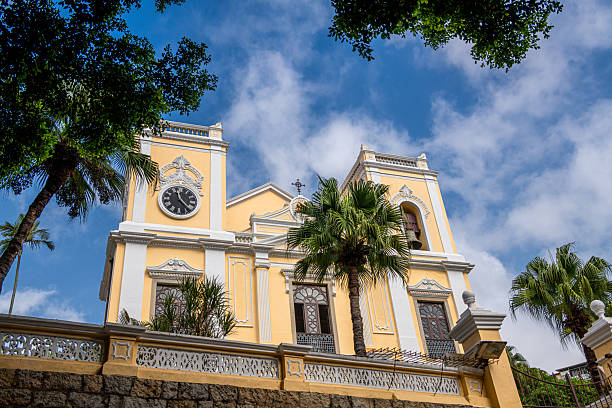 istock Street scene with St Lawrences Cathedral, Macau 2245131817