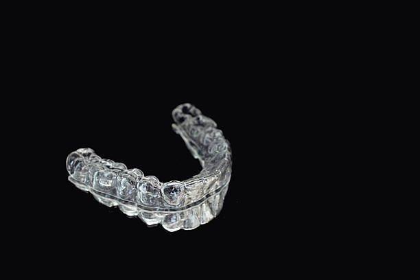 istock Invisible orthodontics cosmetic brackets 2245134886