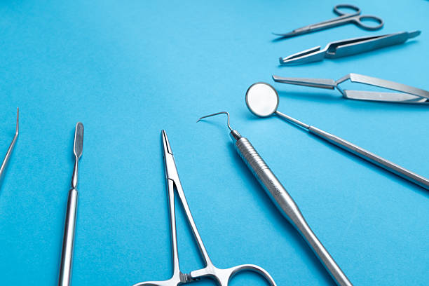 istock Dental steel instruments 2245135378