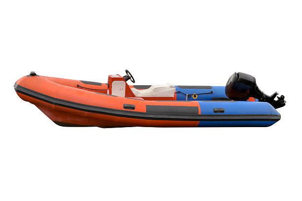 Lifeguard boat on beach, Tuscany, bike packing from Marina di Grosetto to Castiglione della Pescaia