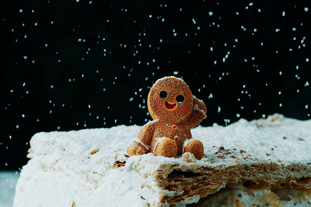istock happy gingerbread on meringue milhojas 2245143474