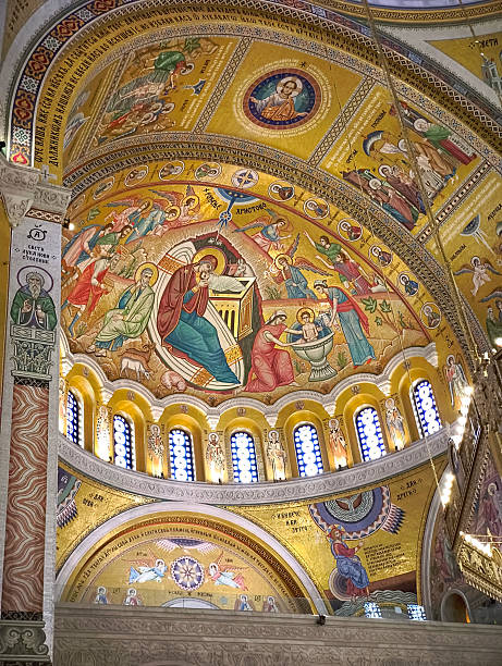 istock Church St Sava in Belgrade interior 2 2245146128