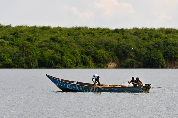 Patzcuaro, Michoacan, Mexico - Mar 21 2016: Butterfly fishermen, emblematic islanders of Lake Patzcuaro, in Michoacan, an identity symbol