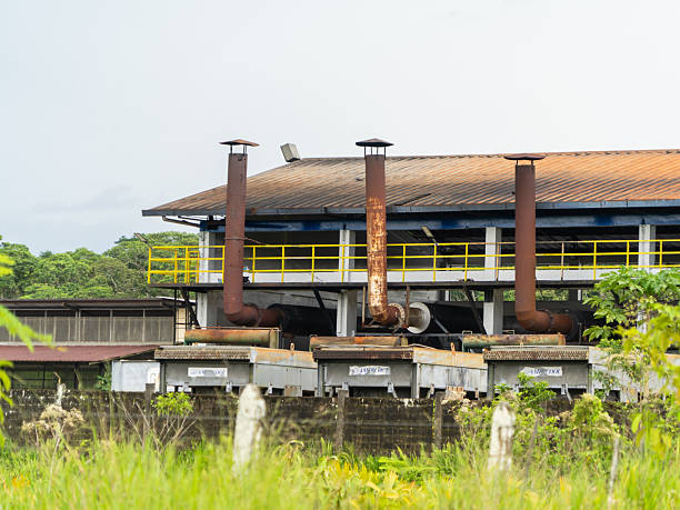 istock Components of an electrical substation, electrical power for cities 2245151075