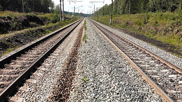 istock The Trans-Siberian Railway in Russia. Drone view. 2245153815