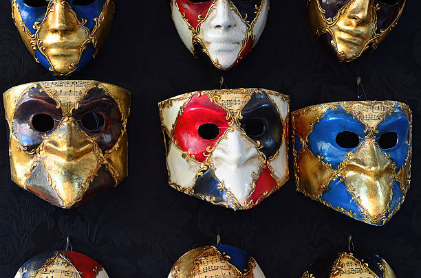 Venice, Italy - Mar 6, 2011: A traditional mask of the Carnival of Venice. Italy