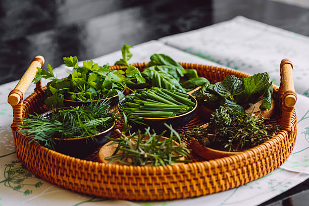 istock Green spices and herbs 2245161853