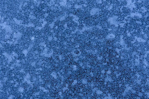 Natural texture of the ice. Winter background