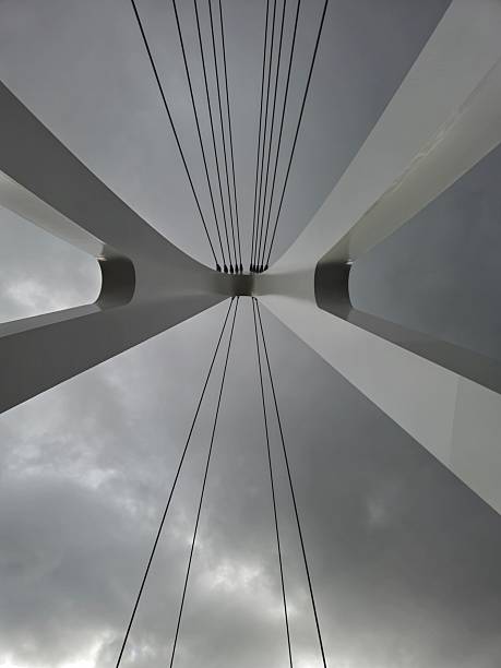 Cable-stayed bridge localization