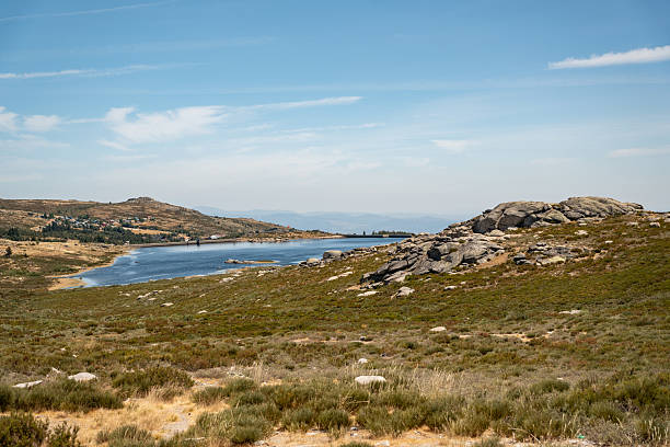 Lake in Serra da Estrela in Covilhã, Castelo Branco, Portugal