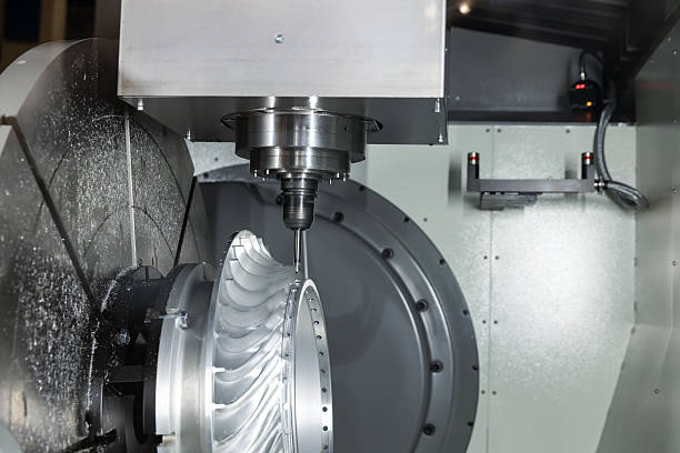 istock Modern metalworking plant CNC milling machine 2245174535