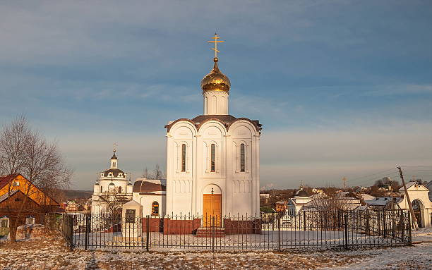 istock Maloyaroslavets in winter 2245179973